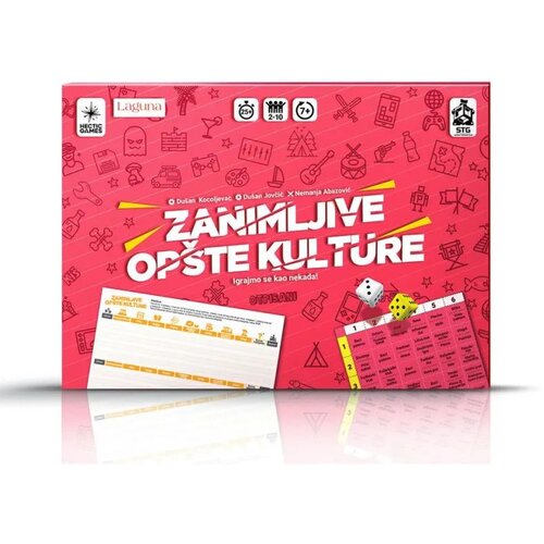 Hectic Games Zanimljiva društvena igra opšte kulture Cene