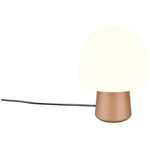  Namizna svetilka v belo-bronasti barvi s steklenim senčnikom (vi&amp;scaron;ina 27 cm) Steen - Slike