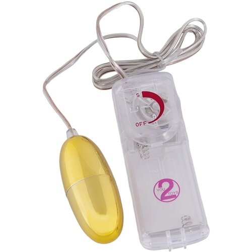 You2Toys vibracijsko jaje - zlatno Slike