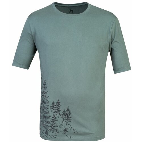 HANNAH Men's T-shirt FLIT dark forest Cene