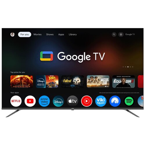 Vox led tv 65GJU085B, 4K ultra hd, smart tv, google tv, wifi, hlg, dolby audio, bluetooth Cene