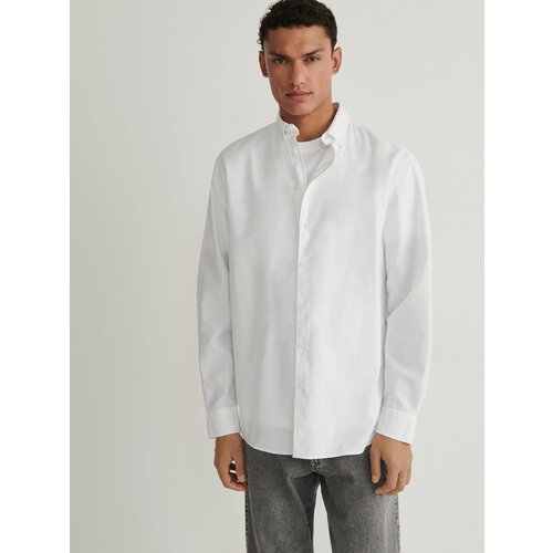 Reserved srajca comfort fit - bela Cene