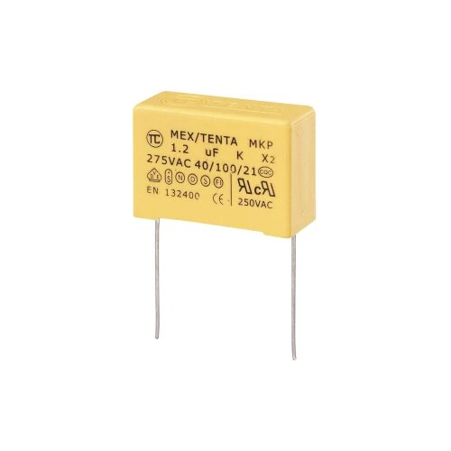 TRU COMPONENTS MKP-X2 kondenzator za otklanjanje radiosmetnji radijalno ožičen 1.2 µF 275 V/AC 10 % 27.5 mm (D x Š x V) 32 Cijene