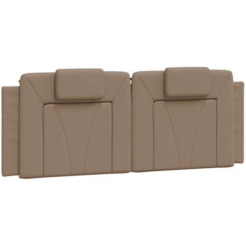 Okvir kreveta LED boja cappuccina 120 x 200 cm umjetna koža Slike