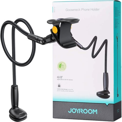 Joyroom JR-ZS389 DRŽALO ZA NAMIZNI TELEFON, FLEKSIBILNA ROKA, ČRNO, (21911741) Cene