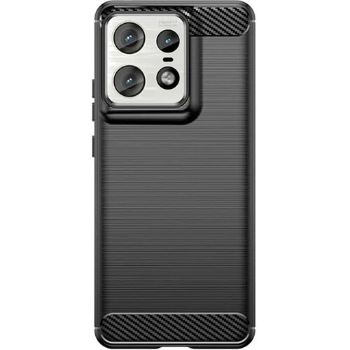 Techsuit Carbon Silicone maska za Motorola Edge 50 Pro &ndash; crna Cijene