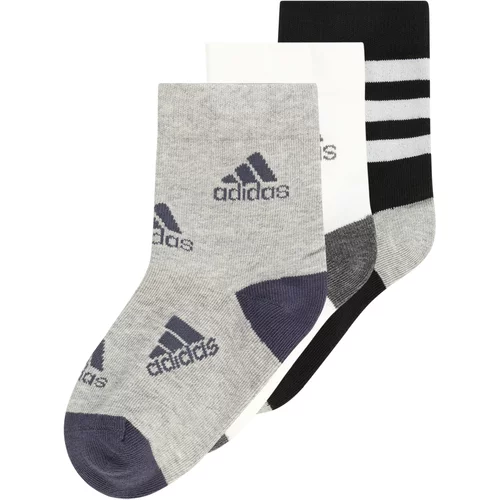 Adidas Športne nogavice 'Graphic ' siva / črna / bela