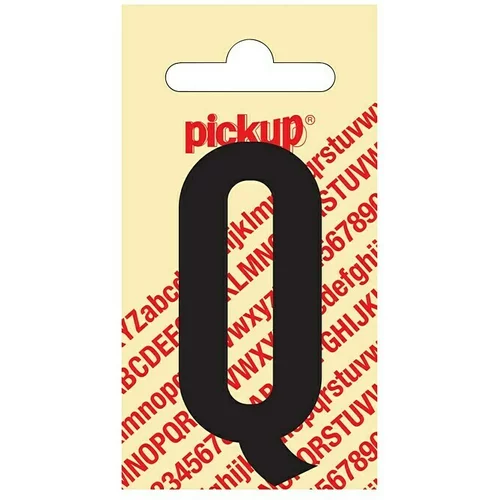  Nalepka Pickup (Motiv: Q, črne barve, višina: 60 mm)