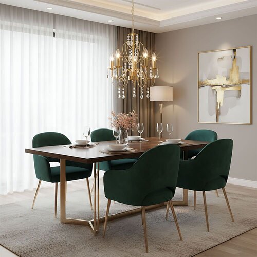Toolight Elegantni Luster EBT009-5CP GOLD Slike