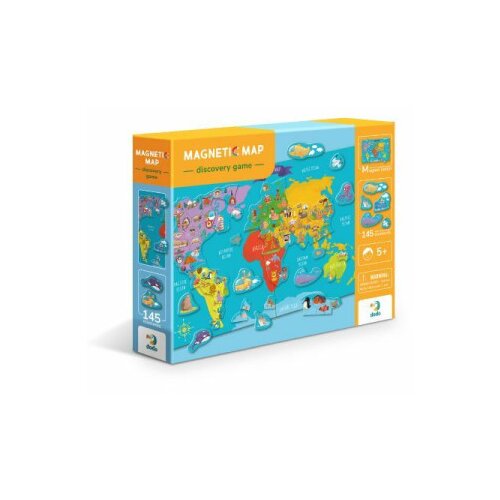  MAGNETNA MAPA SVIJETA 118 KOMADA Cijene