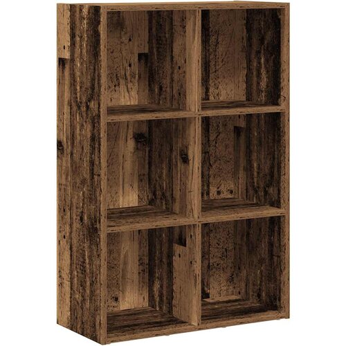 Maison Chic Knjižna omara - Knjižni regal Old Wood 66x30x98 cm Inženirski les, (21725369) Cene