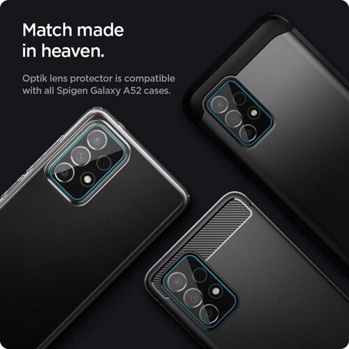 Techsuit Staklo za cijelu kameru - Samsung Galaxy A52 4G / A52 5G / A52s 5G - crno Cijene