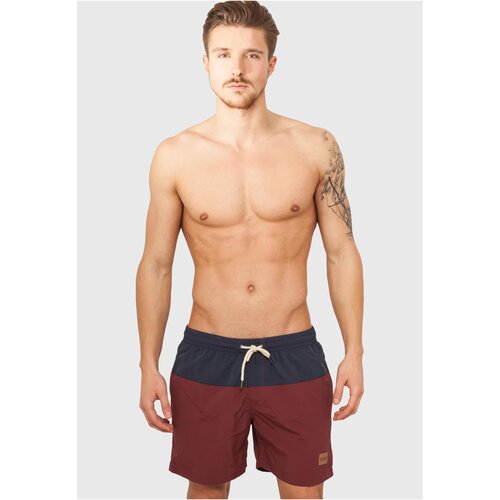 Urban Classics Plus Size Block Swim Shorts nvy/burgundy Cijene