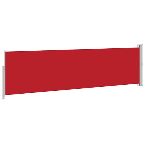  Uvlačiva bočna tenda za terasu 140 x 500 cm crvena Slike