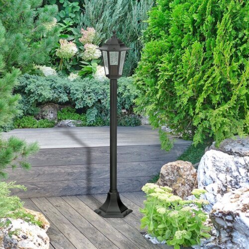 Rabalux velence spoljna lampa1m E27 60W crna IP43 Slike