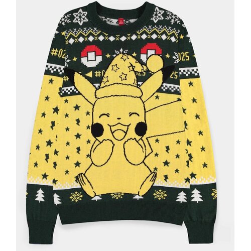 Pokemon Pikachu mo&scaron;ki božični pulover XS velikosti Difuzed Cene