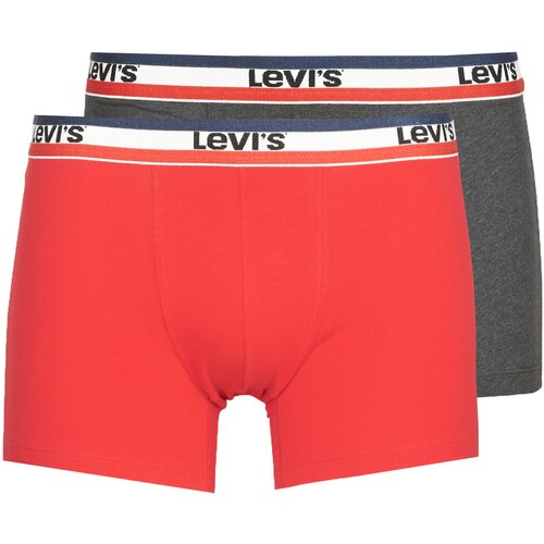 Levi&amp;#039;s Boksarice MEN SPRTSWR PACK X2 Rdeča Slike