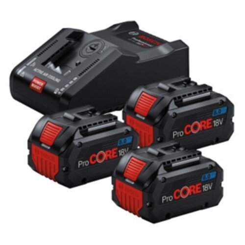 Bosch Set 3x 8.0 Ah ProCORE + polnilnik GAL 18V-160 0615A5004Y Cene