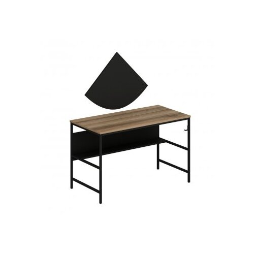 Hanah home radni sto greta 4481 dore black Slike