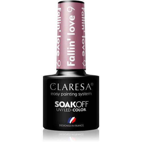 Claresa SoakOff UV/LED Color Fallin' Love gel lak za nohte odtenek 9 5 g Cene