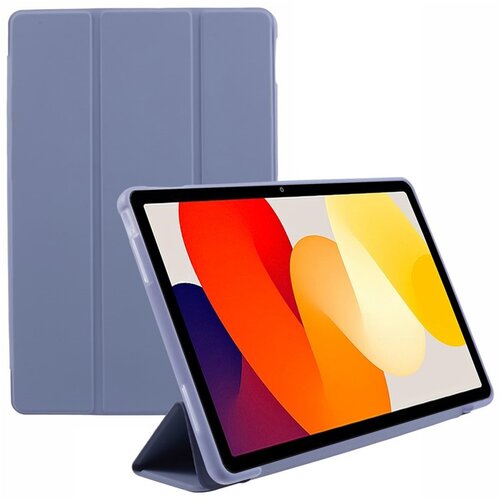 Leather Tri-fold Honeycomb futrola za Xiaomi Redmi Pad SE - Purple Cijene