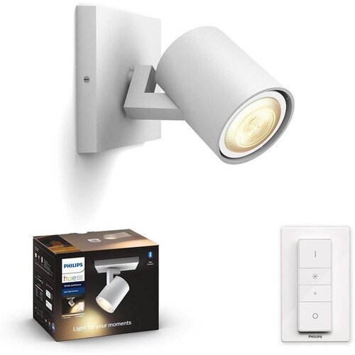 Philips 53090/31/P6 - LED prigu&amp;scaron;iva svetiljka Hue RUNNER 1xGU10/5W/230V + daljinski upravljač Slike