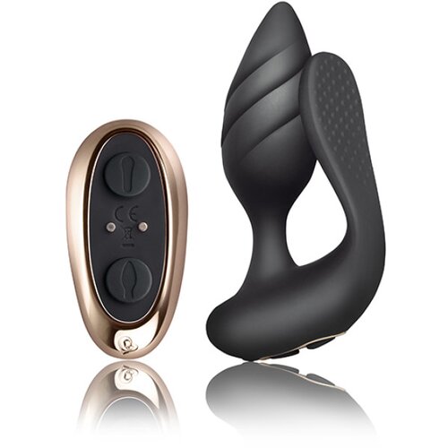 Rocks-Off Analni vibrator za pare Cocktail črn Cene