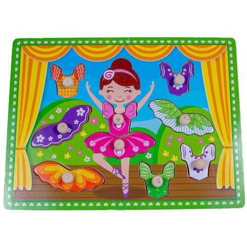  Smily Play drvene puzzle Balerina Slike
