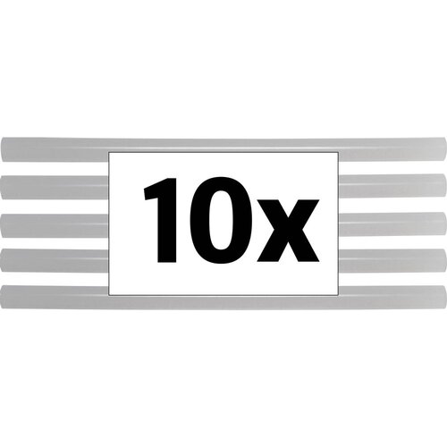 Toolcraft TC-11200X10T &amp;Scaron;tapiči za vruće ljepljenje 11 mm 200 mm Prozirna 10 ST Slike
