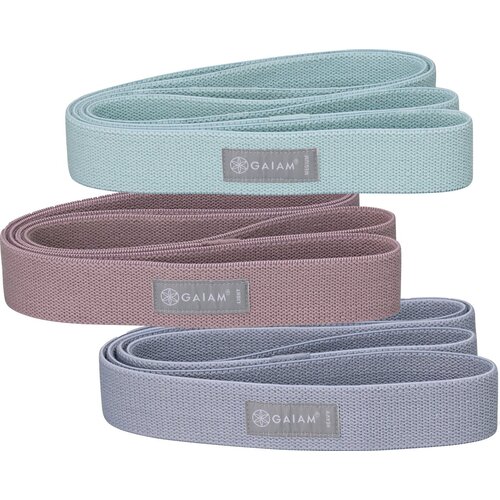 GAIAM Fitness Fabric Super Bands - Multi Color Slike