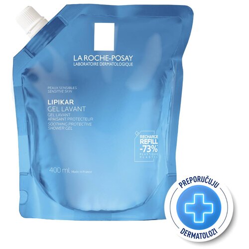 LAROCHE-POSAY La Roche-Posay lipikar gel lavant gel za tuširanje beba, dece i odraslih, za suhu kožu, refill 400ml Cene