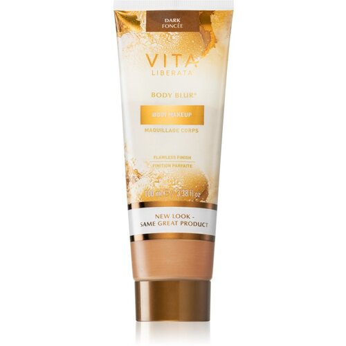 Vita Liberata Body Blur&amp;trade; Body Makeup puder za vse tipe kože 100 ml odtenek Dark Slike