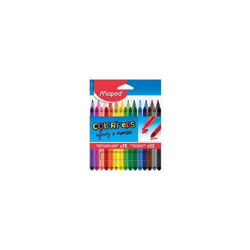 Maped Komplet bojica i markera Infinity x Jungle, 15 + 12 komada Cijene