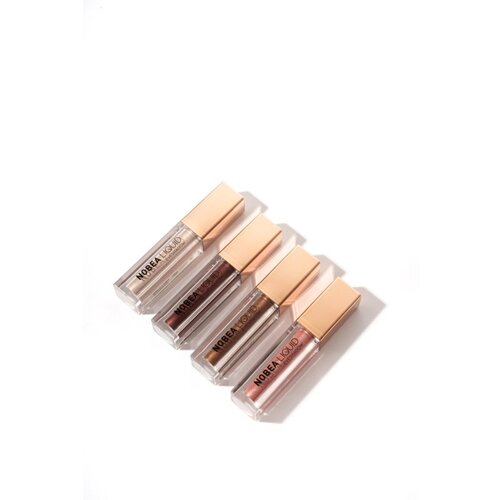 NOBEA Metal Liquid Eyeshadow tekoče senčilo za oči odtenek Moonstone #E03 4 ml Slike