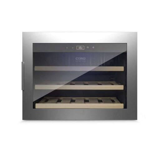 Caso WineSafe 18 EB Inox Einbau Weinkühlschrank für 18 Flaschen Cene