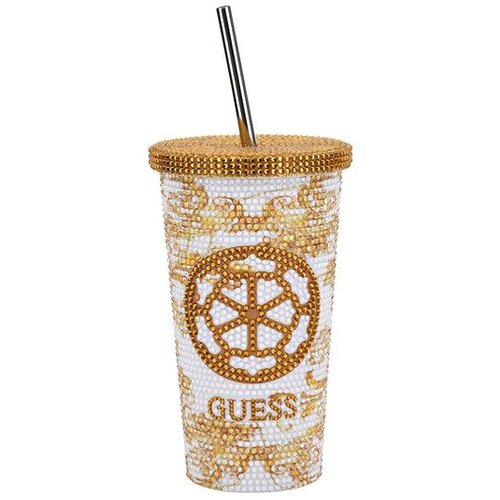 Čaša TO GO GUESS 500ML INOKS PEONY BAROK BIJELA Cijene
