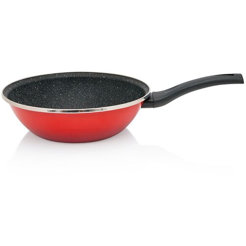Metalac Duboki granitni indukcioni tiganj 26 cm crveni Slike