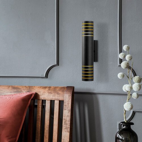 Opviq Cut - 11825 BlackYellow Wall Lamp Cene