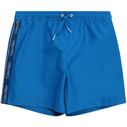 Calvin Klein Swimwear Kratke kopalne hlače modra