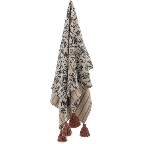 Bloomingville Deka od mje&amp;scaron;avine pamuka 130x160 cm Paisley &amp;ndash; Slike