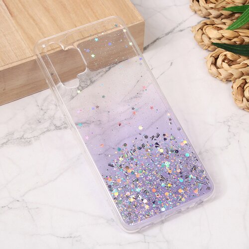  Torbica Silikonska Glitter za Samsung A325F Galaxy A32 4G (EU) ljubicasta Cene