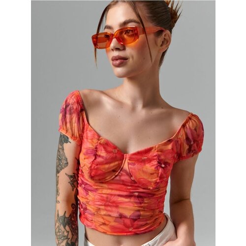 Sinsay ženska bluza s naborima 5795F-MLC Slike