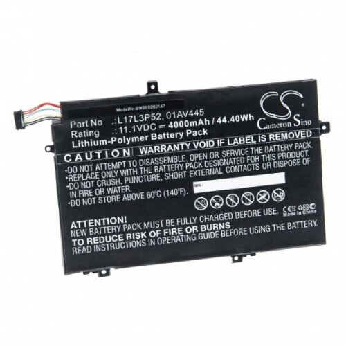 VHBW Baterija za Lenovo ThinkPad E485 / E490 / E590, 4000 mAh Slike