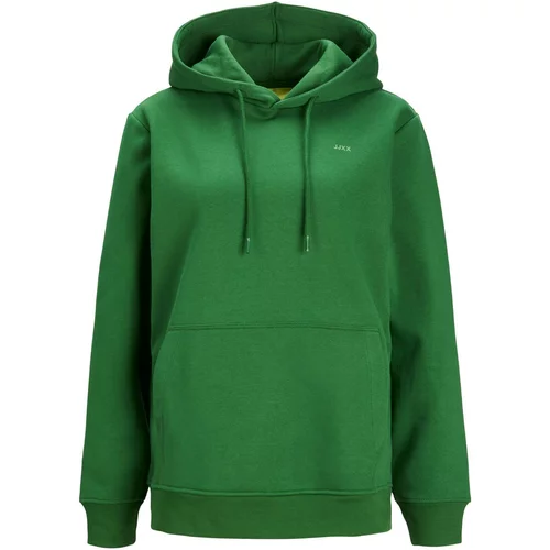 JJXX Sweater majica 'Abbie' travnato zelena / bijela