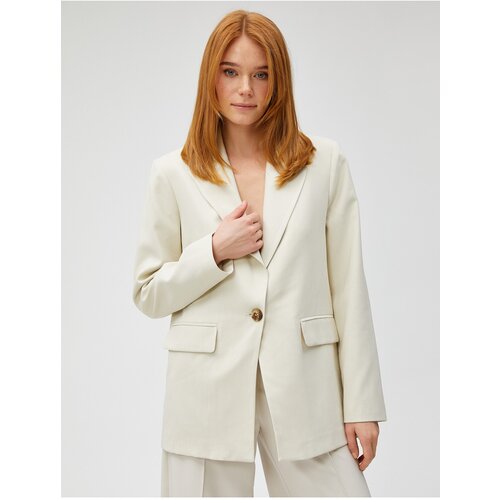 Koton Jacket - Beige - Oversize Slike