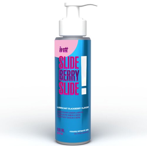 Intt RELEASES - KISSABLE WATER-BASED INTIMATE LUBRICANT BLACKBERRY FLAVOR 100 ML Slike