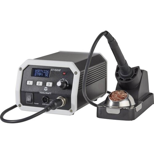 Toolcraft Visokofrekvenčna spajkalna postaja\, digitalna 150 W ST-150 HF 50 do 480 °C vklj. spajkalna konica, (20413972) Cene