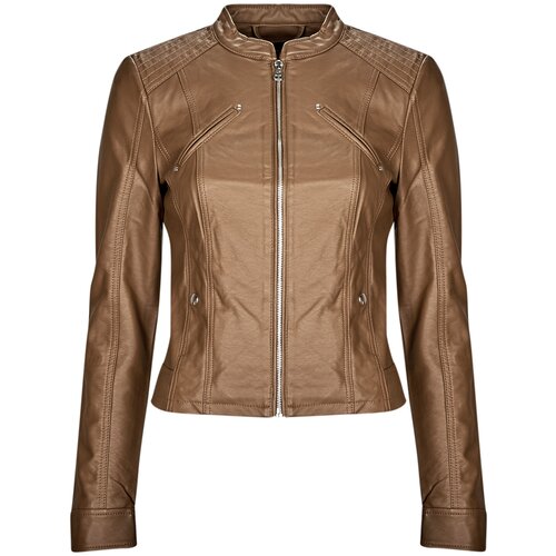Vero Moda Usnjene jakne &amp;amp; Sintetične jakne VMFAVODONA COATED JACKET NOOS Kostanjeva Slike