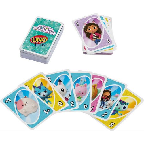  UNO Junior: Gabi hi&amp;scaron;na hi&amp;scaron;a karta&amp;scaron;ka igra - Slike