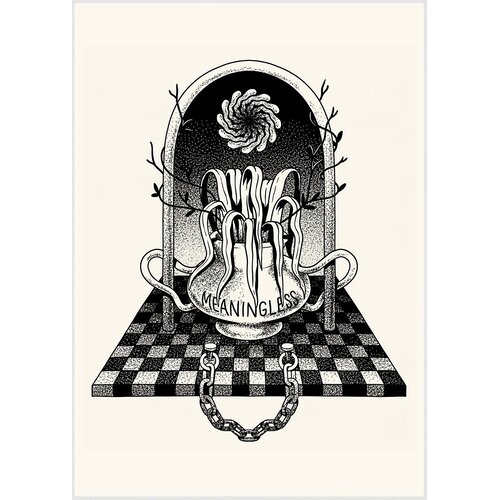 The Dudes Meaningless Unlimited Print Knjiga white Cene